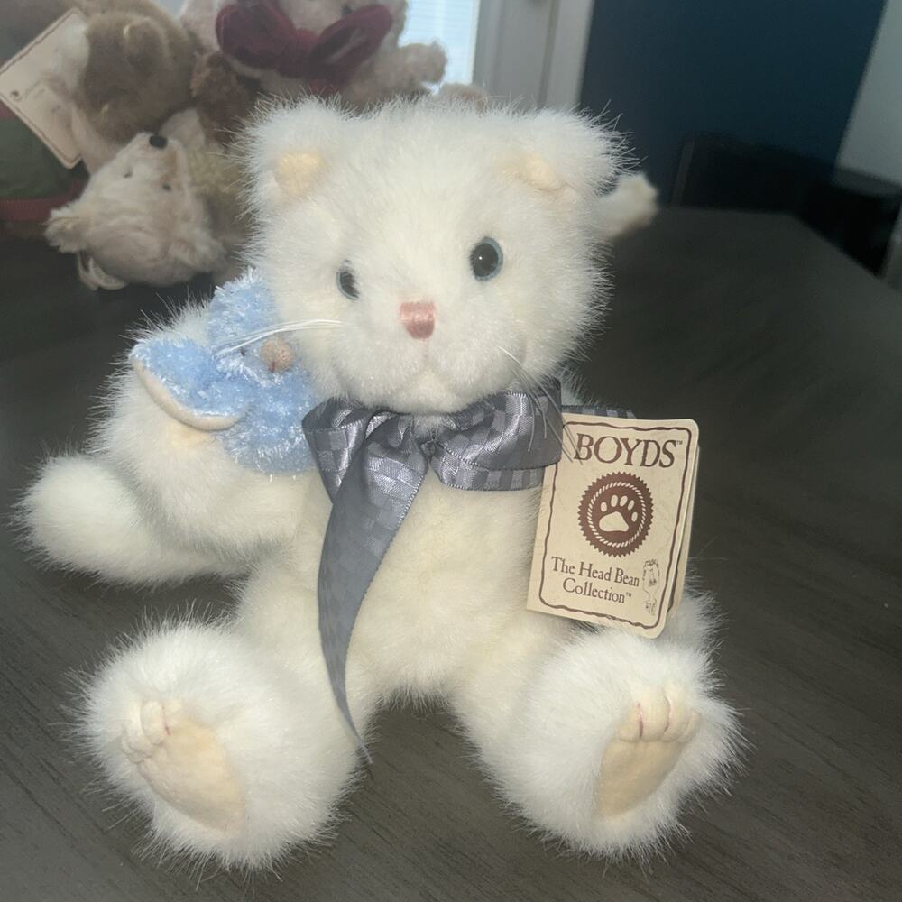Boyds Bears Whiskers p. Tweeter w/ B.B. CAT Plush Style 904262 Heirloom w/Tag